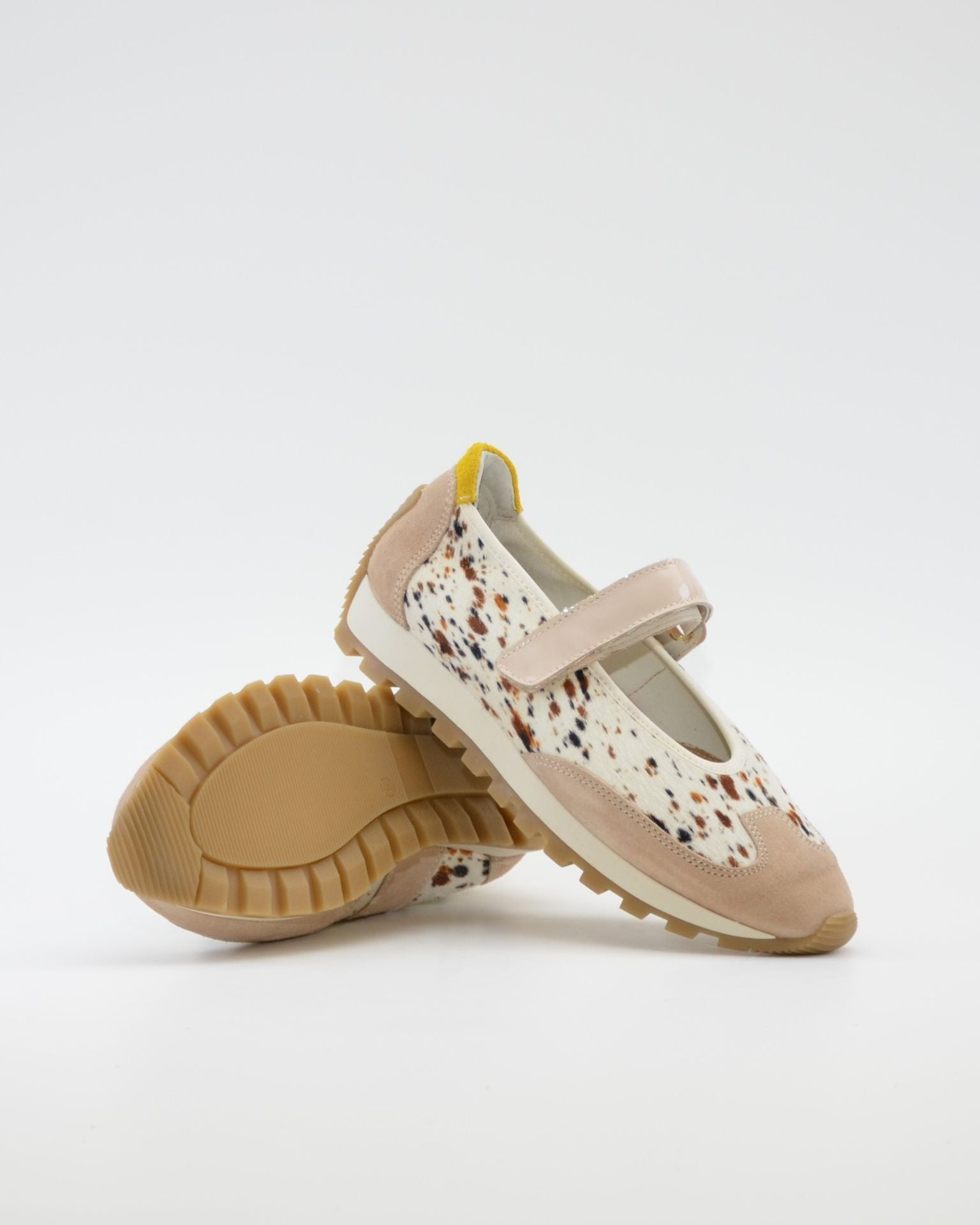 DEPORTIVO MARY JANE COMBI PONY BEIGE LACOMBA EDELWEISS EXTRAIBLE