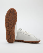 ZAPATO MUJER WONDERS CON CORDONES COLOR BLANCO PLATA AP-2102
