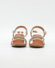 SANDALIA MUJER COLOR CAVA TACON PLANTA DE GEL OH MY SANDALS 5905