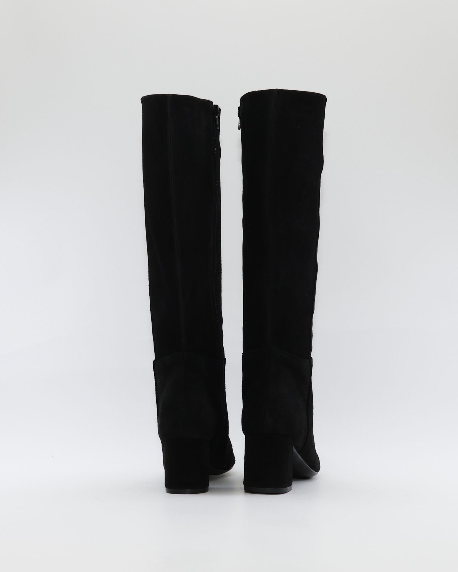BOTA ALTA MUJER TACON ANCHO EN SERRAJE NEGRO PATRICIA MILLER 6961