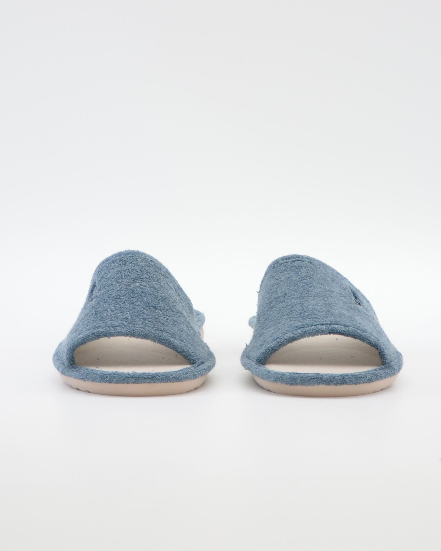 ZAPATILLA DE CASA HOMBRE ABIERTA COLOR AZUL JEANS ESPECIAL PARQUET GOMUS 685 AQUA