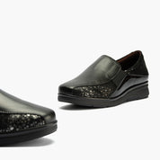 MOCASIN ANCHO ESPECIAL NEGRO 10702