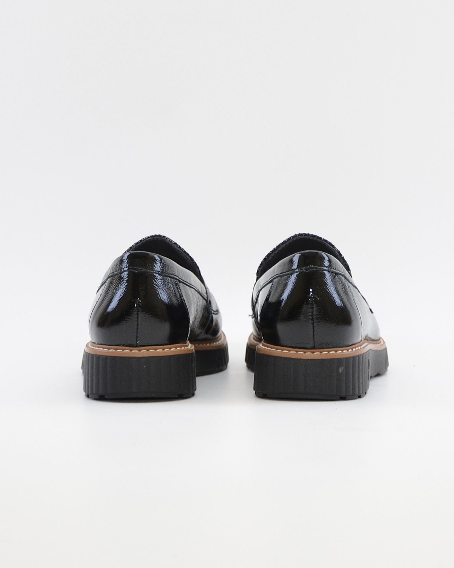 ZAPATO MOCASIN MUJER PITILLOS 11554 NEGRO PLANTILLA EXTRAIBLE