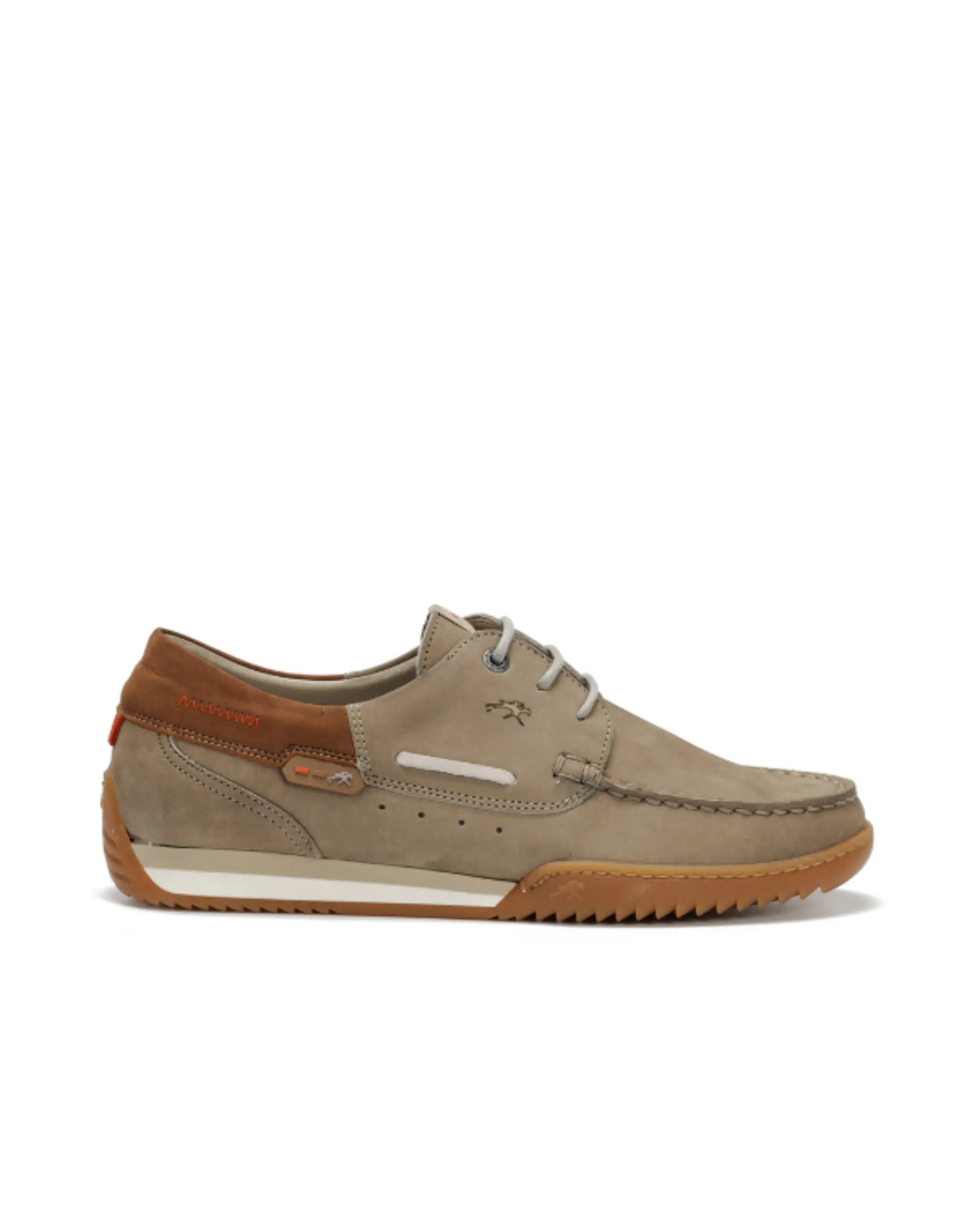 ZAPATO NAUTICO FLUCHOS HOMBRE COLOR TAUPE BRUNO F2434 MARMOTA