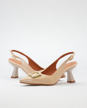 SALON DESTALONADO ADORNO METAL COLOR NUDE METALIZADO DANIELA V. 2752BD SAHARA