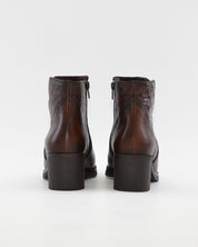 BOTIN MUJER TACON ANCHO COLOR MARRÓN KAOLA 7285 COCO