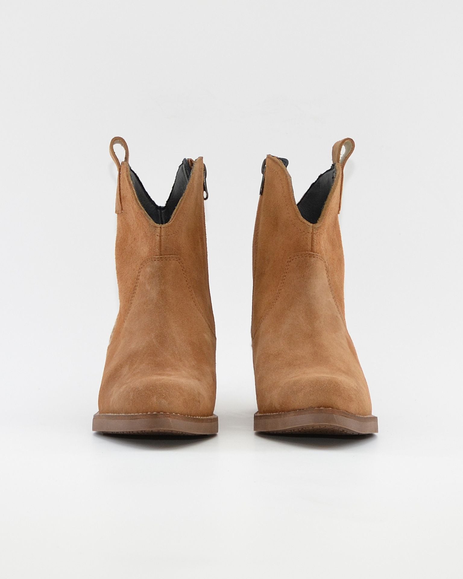 BOTIN MUJER COWBOY COLOR SERRAJE TAUPE JORDANA 5172