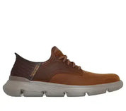 SNEAKERS HOMBRE SKECHERS CUERO 205046 CDB SLIP-INS
