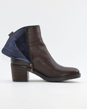 BOTIN MUJER MARRON CHOCOLATE TACON ANCHO DORKING by FLUCHOS D9754 CAFÉ