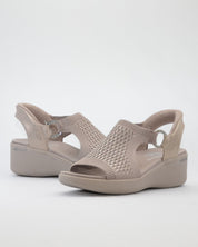 SANDALIA MUJER SKECHERS CON SISTEMA SLIP-INS COLOR TAUPE 188001 TPE MARTHA STEWART