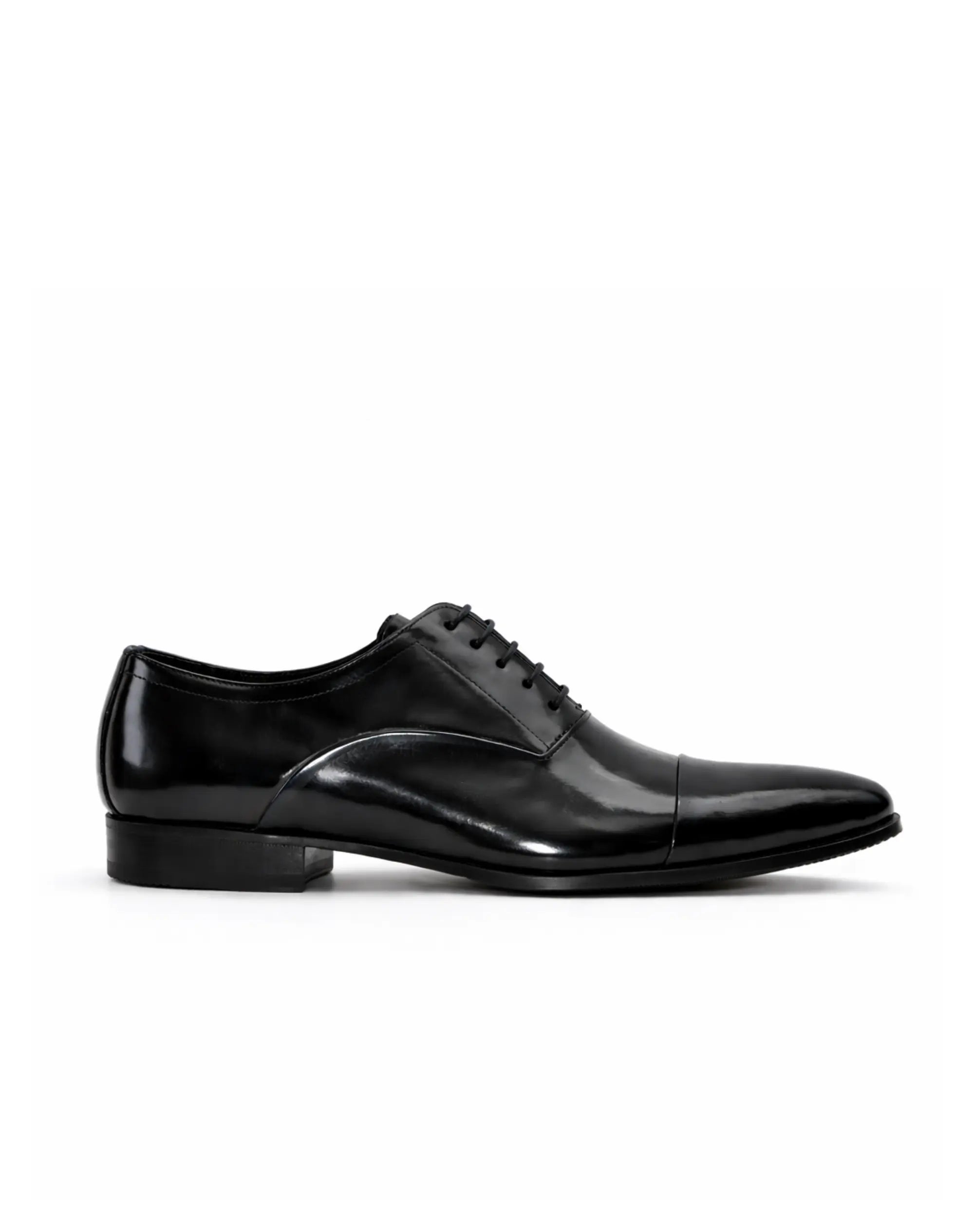 ZAPATO DE HOMBRE VESTIR ANTIC  NEGRO OXFORD SERGIO SERRANO 5802