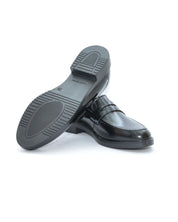 MOCASIN MUJER FLORENTIC NEGRO PISO GOMA