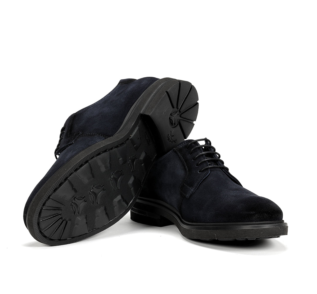 ZAPATO CORDON SERRAJE MARINO F0631 BELGAS