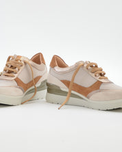 DEPORTIVO MUJER CON CORDONES Y CREMALLERA PLANTILLA EXTRAHIBLE STONEFLY 220740 9YO CREAM