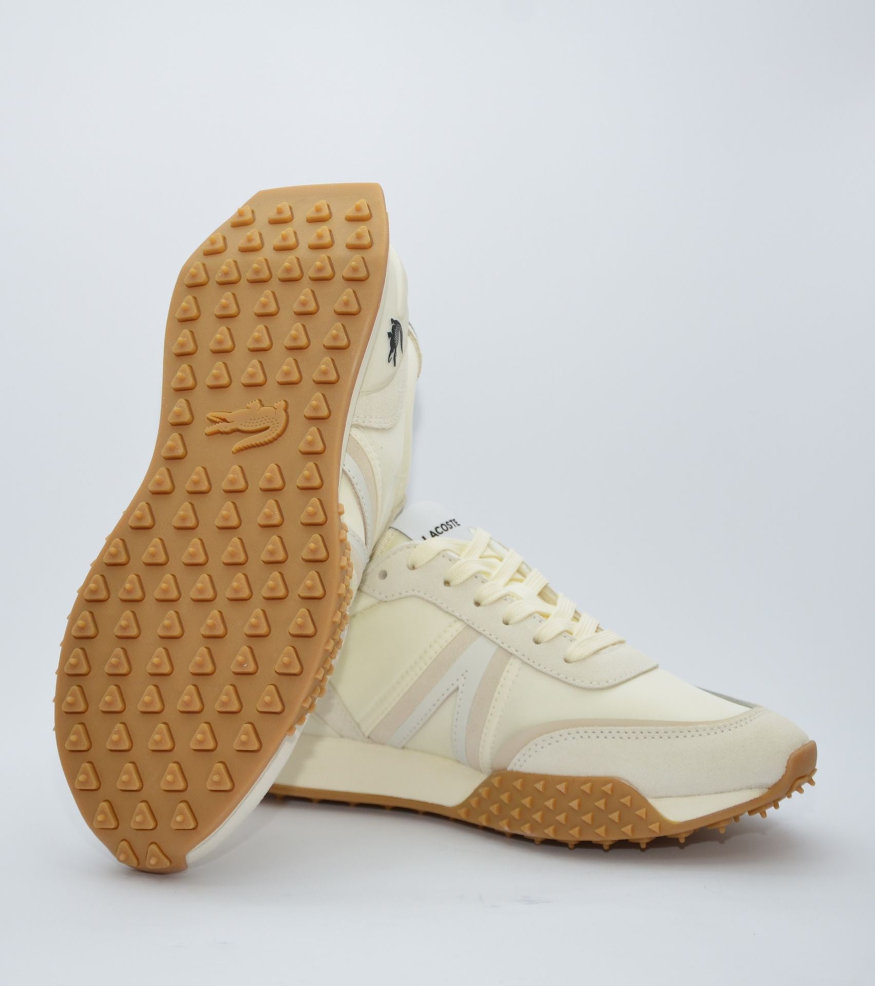 SNEAKERS MUJER LACOSTE L-SPIN OFF WHITE NAT