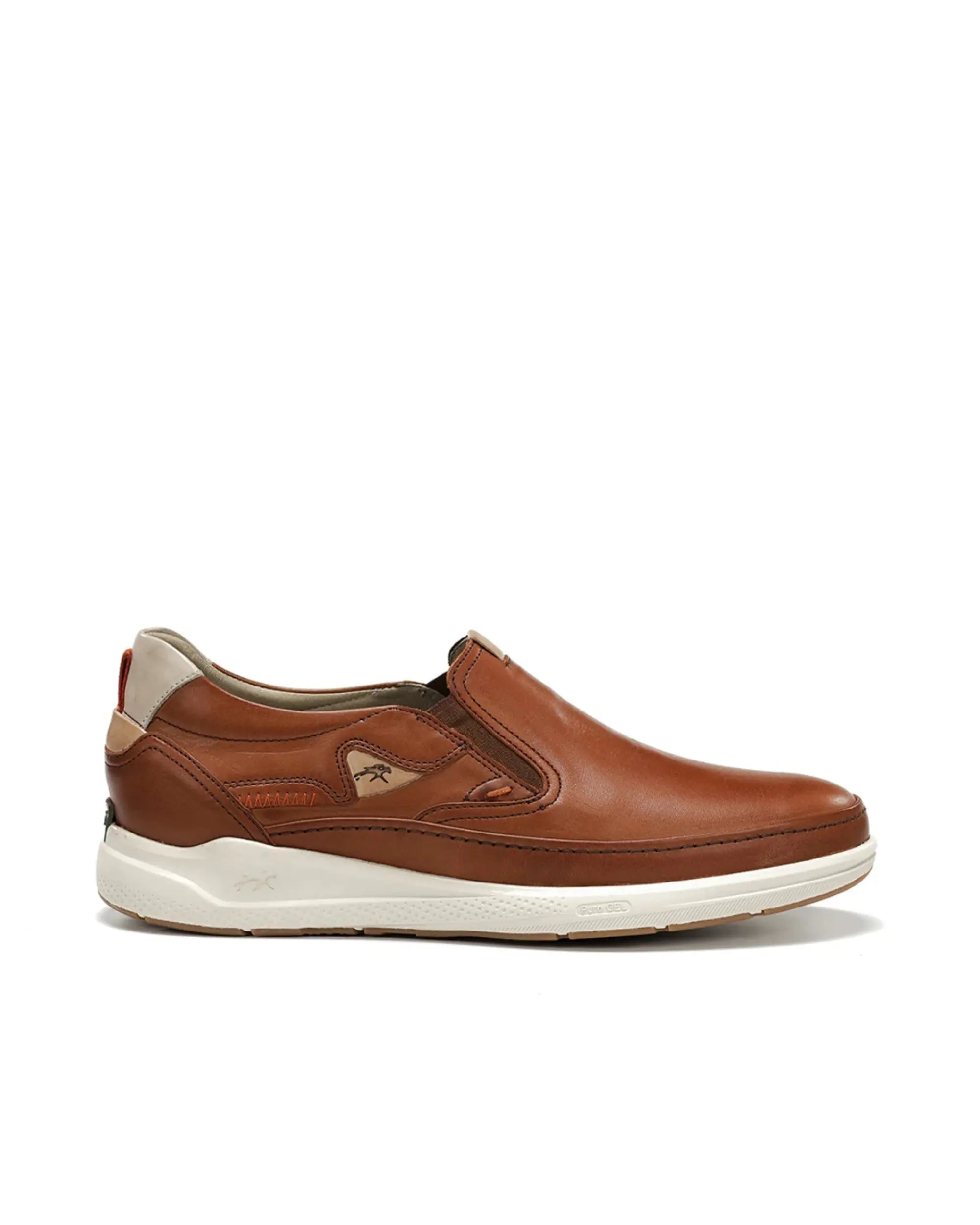 ZAPATO MOCASIN HOMBRE COLOR CUERO FLUCHOS KADIR F2445