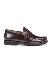 ZAPATO MOCASIN HOMBRE CON ANTIFAZ COLOR BURDEOS FLUCHOS STAMFORD F0047