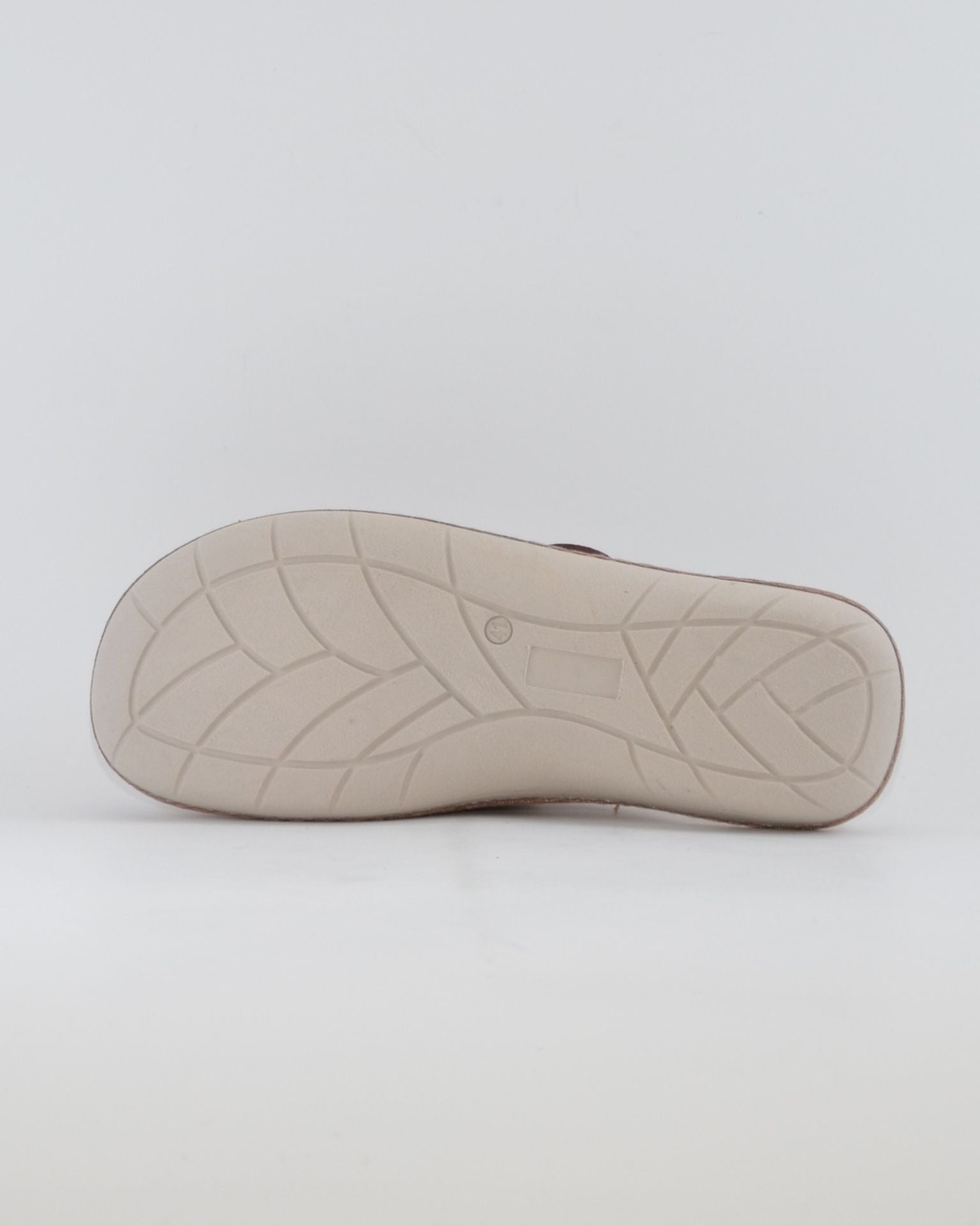 ZAPATILLA CASA HOMBRE CERRADA DE LA PUNTERA CON PLANTILLA EXTRAIBLE COLOR BEIGE  J.ORTEGA 5020