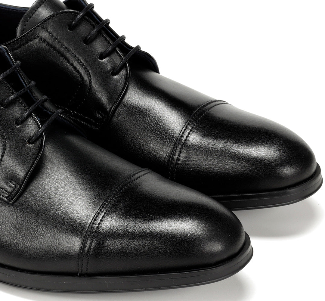ZAPATO VESTIR NEGRO CORDON F1885 ASGARD