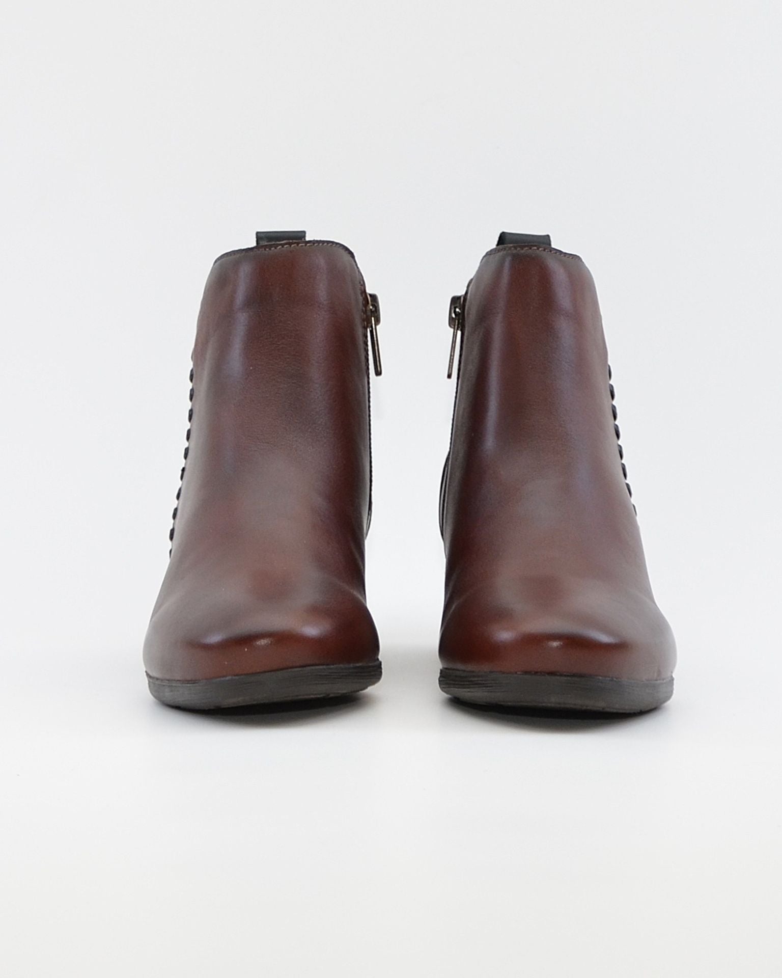 BOTIN MUJER TACON BAJO COLOR MARRON PIKOLINOS MALAGA W6W-8950 CAOBA