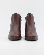 BOTIN MUJER TACON BAJO COLOR MARRON PIKOLINOS MALAGA W6W-8950 CAOBA