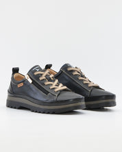 ZAPATO DE CORTE DEPORTIVO MUJER CORDON Y CREMALLERA PIKOLINOS NEGRO W3W-6979ST VIGO