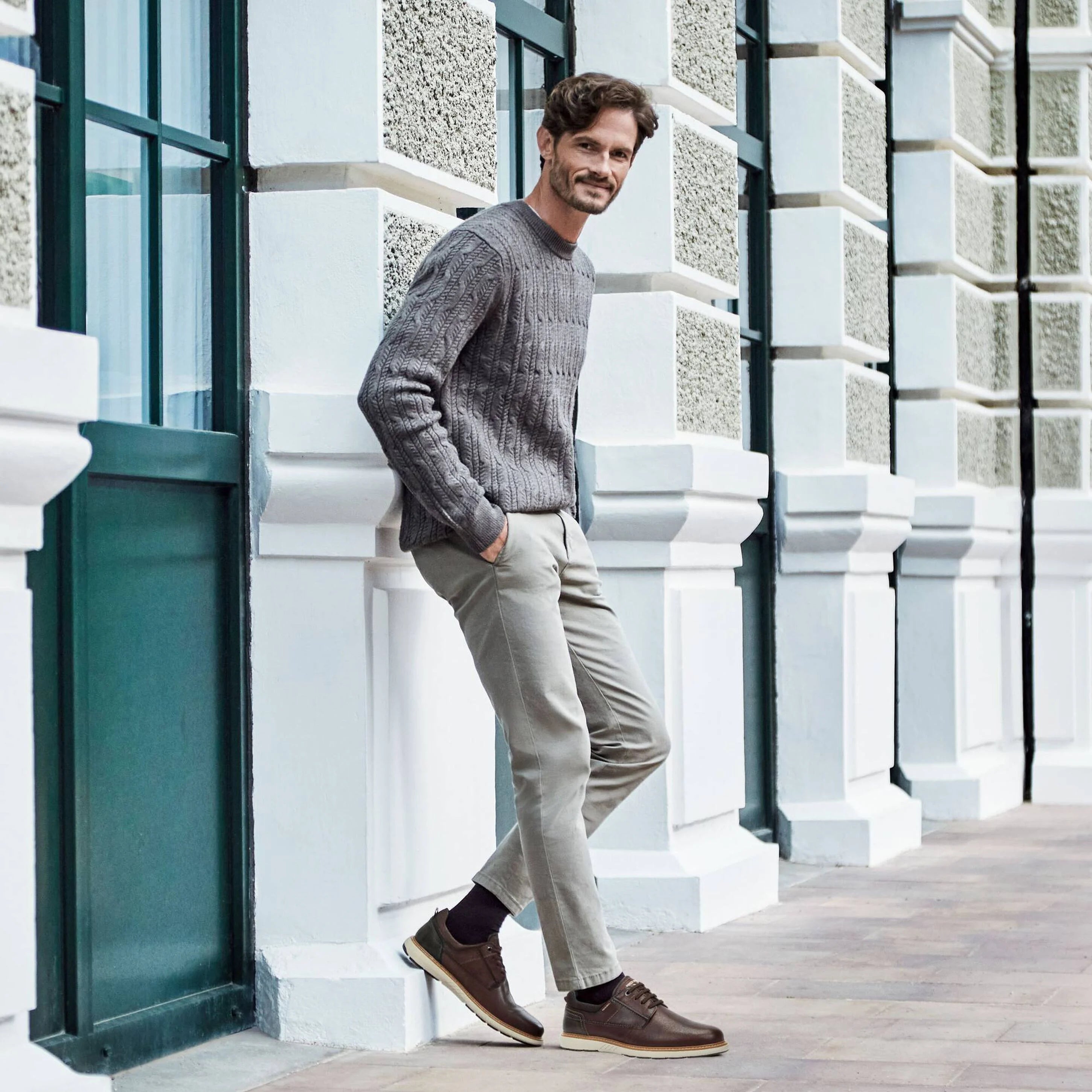 ZAPATO HOMBRE MARRON OLMO CORDON M8D-4292C1 BILBAO