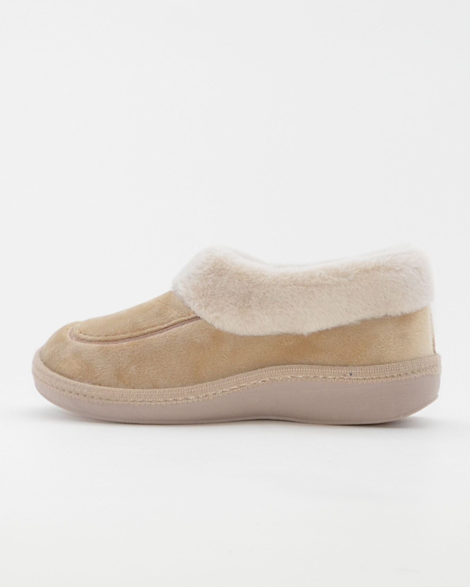 ZAPATILLAS DE CASA MUJER CERRADA SALVI 24L-002 TOSTADO