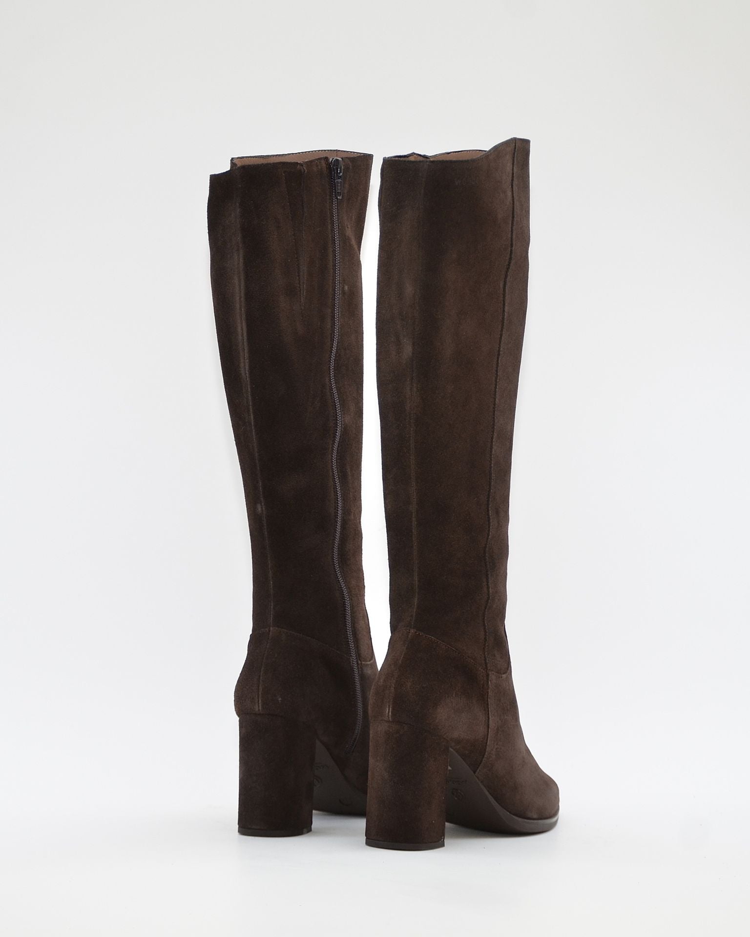 BOTA ALTA MUJER SERRAJE MARRÓN CHOCOLATE WONDERS M-5443 TESTA