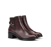 BOTIN BURDEOS TACON CON CREMALLERA CHIARA D9347