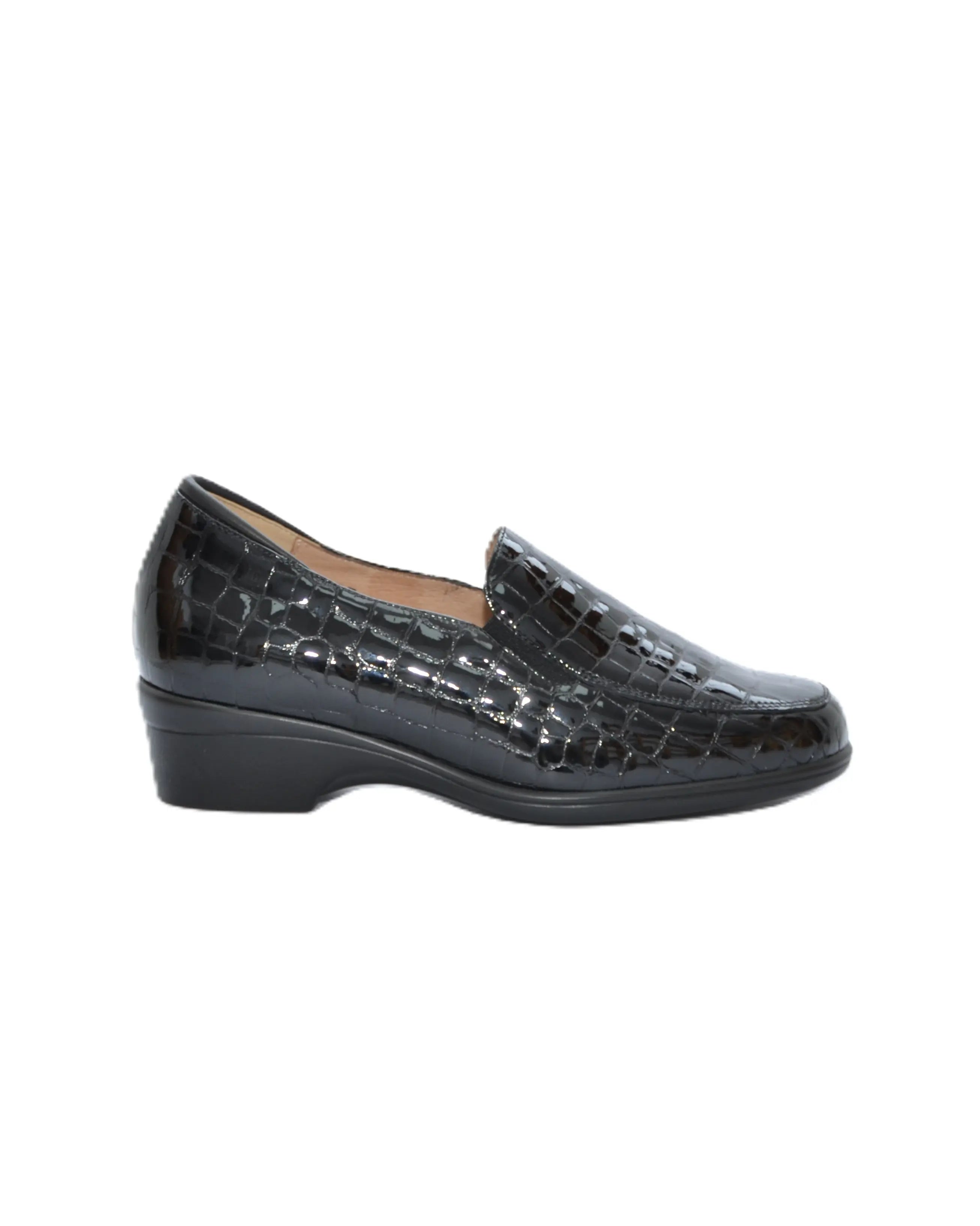 ZAPATO ANCHO ESPECIAL CHAROL COCO NEGRO PLANTILLA EXTRAIBLE 255610-01