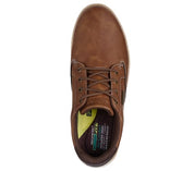ZAPATO HOMBRE SKECHERS MARRON 205234 BRN WATERPROOF