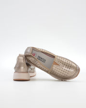 MOCASIN MUJER COLOR BRONCE TREINTAS L4554