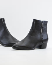 BOTIN MUJER PIEL TACON BAJO COLOR NEGRO REGARDE LE CIEL LORI 02 NEGRO