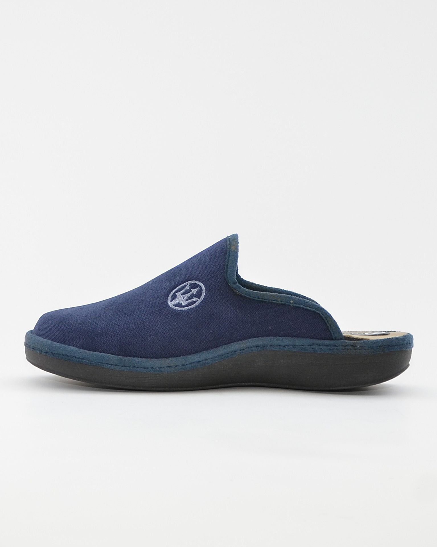 ZAPATILLAS DE CASA HOMBRE SALVI 09D-244 LONDON AZUL MARINO TRIDENTE