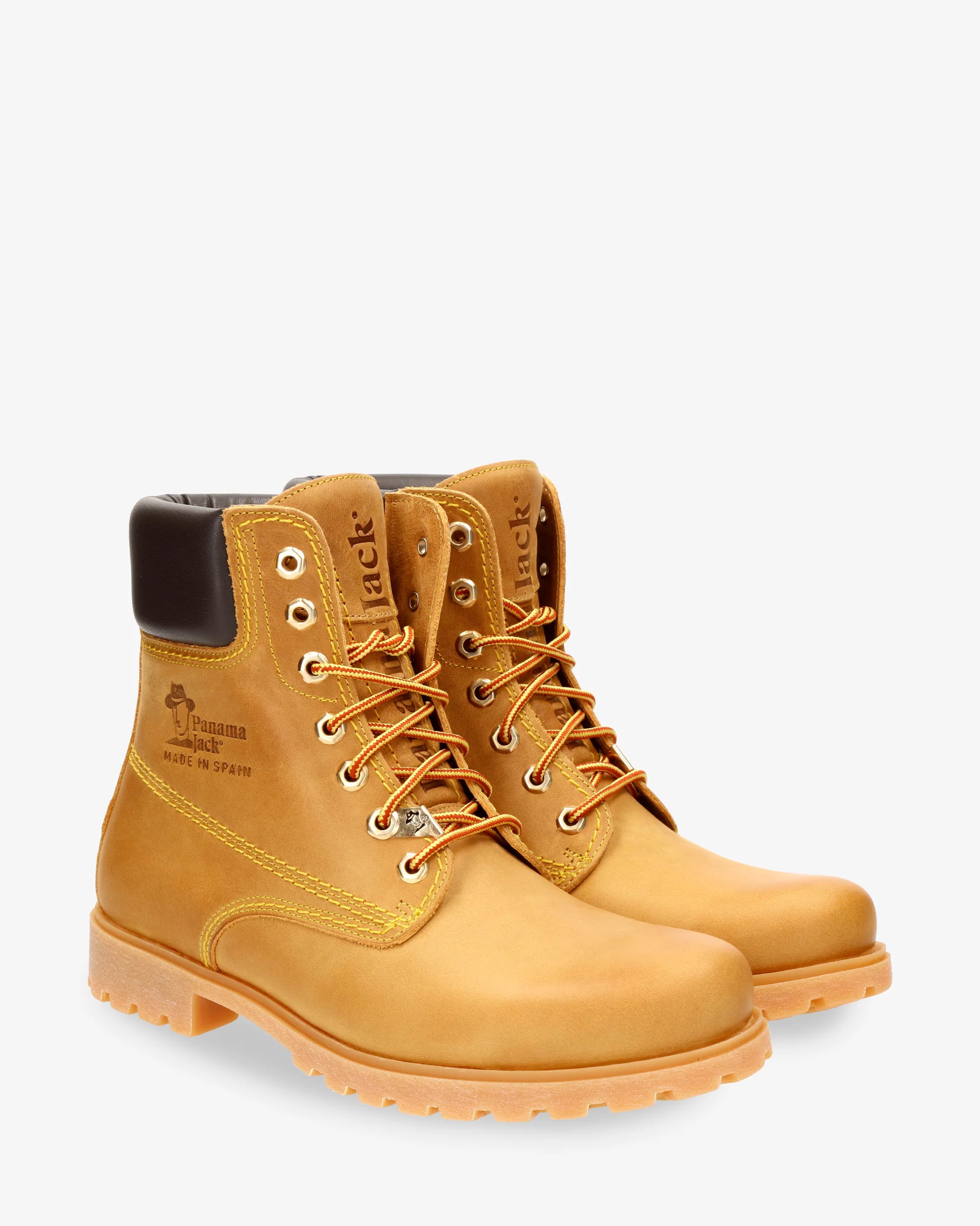 BOTA HOMBRE PANAMA JACK AMARILLO VINTAGE