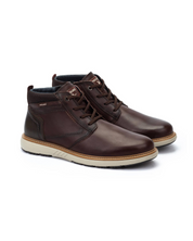 BOTIN HOMBRE COLOR MARRON OLMO CON CORDONES Y CREMALLERA M8D-8050C1 BILBAO