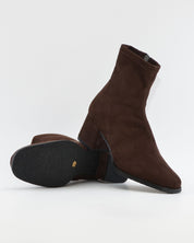 BOTIN LYCRA MUJER COLOR MARRON CHOCOLATE LACOMBA COCOA