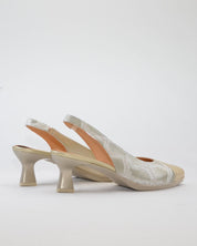 ZAPATO DE VESTIR MUJER DORADO TACON BAJO DESIREE MACA 8 ORO