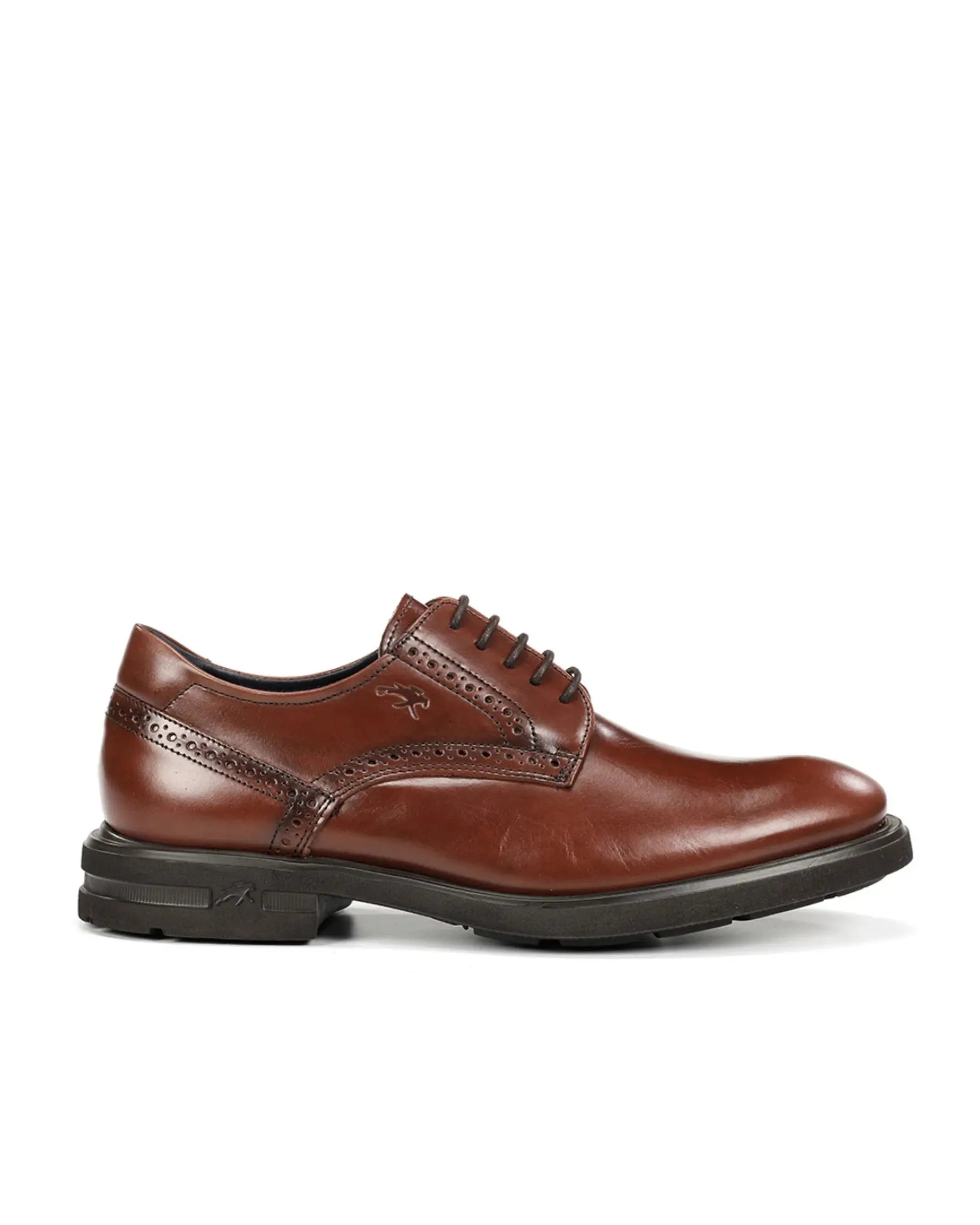 ZAPATO CORDON MARRON F0630 BELGAS CASTAÑO