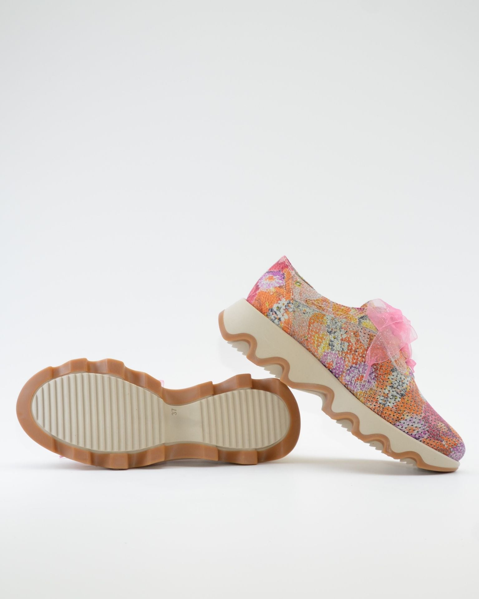 ZAPATO MUJER CORDON PIEL MULTICOLOR LACOMBA PRIMROSE CON PLANTILLA EXTRAIBLE