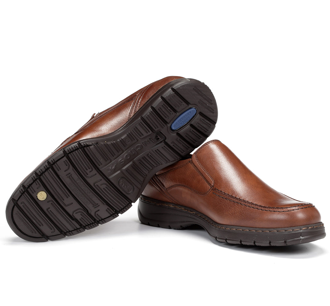 ZAPATO MOCASIN MARRON 9144 CRONO LIBANO