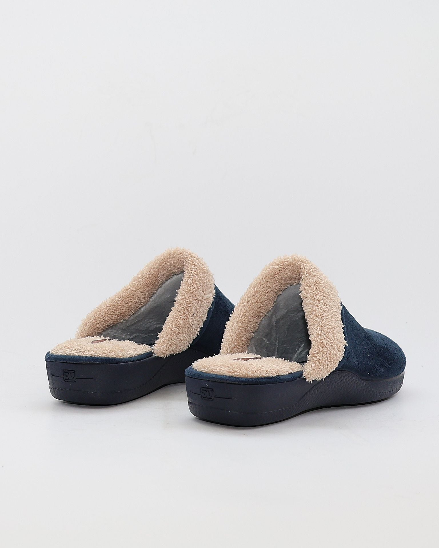 ZAPATILLAS DE CASA MUJER ABIERTA DEVALVERDE 1123 MARINO