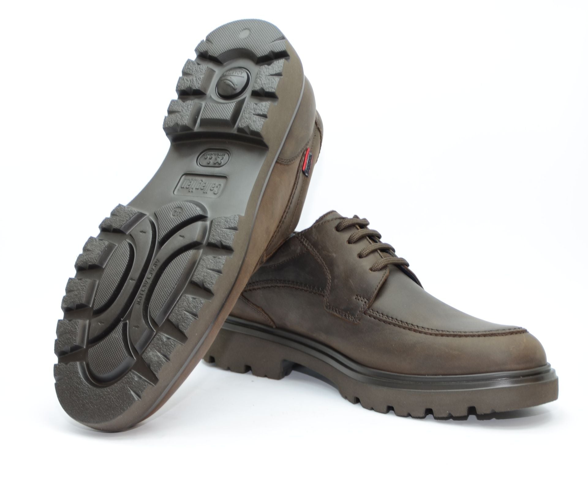 ZAPATO CORDONES MARRON ENGRASADO 48100