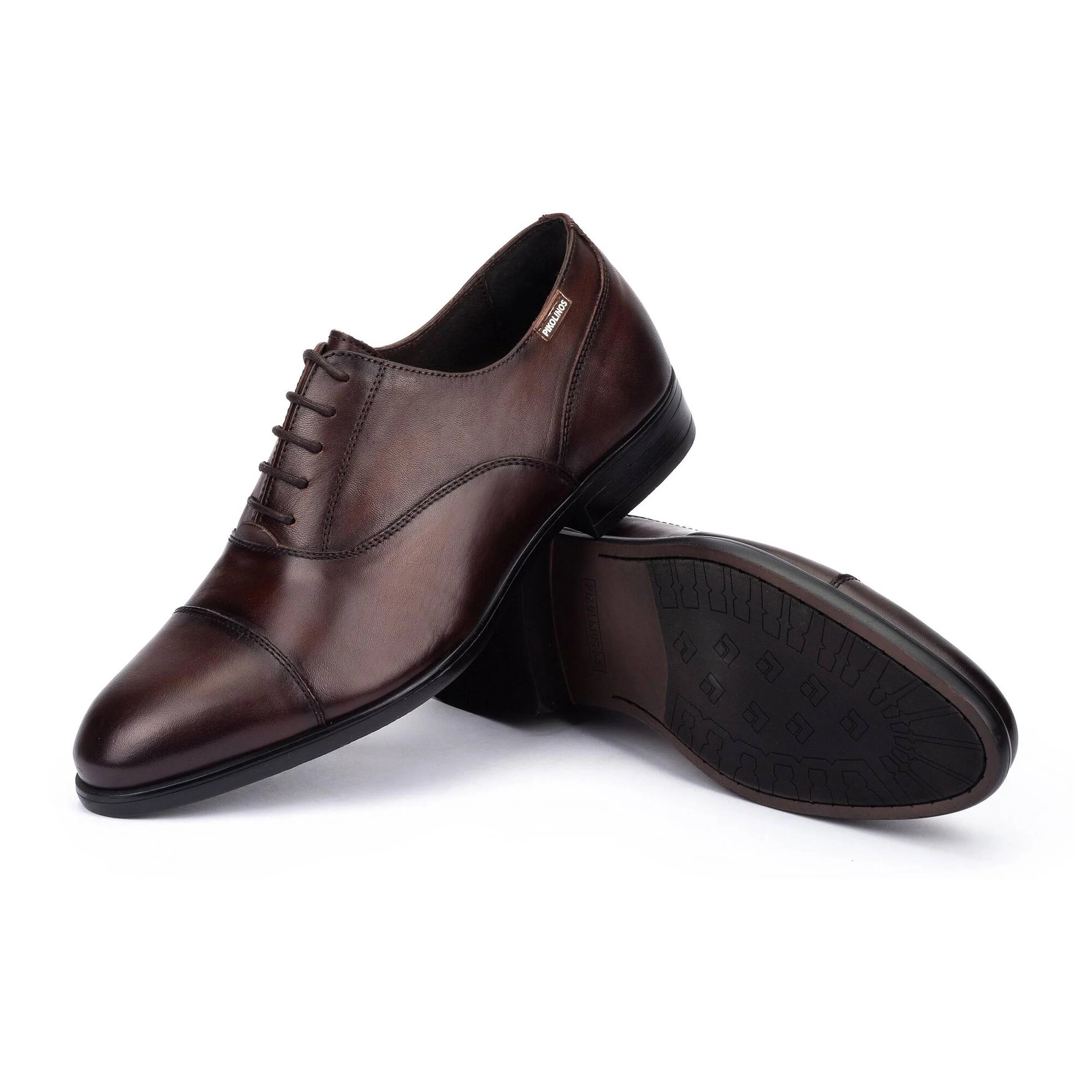 ZAPATO HOMBRE OXFORD COLOR MARRON OLMO BRISTOL M7J-4184