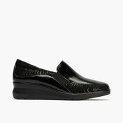 MOCASIN CUÑA ANCHO ESPECIAL NEGRO 10730