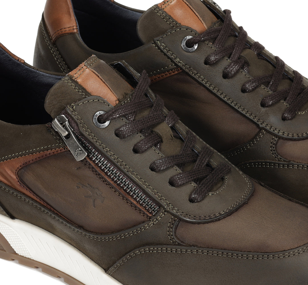 DEPORTIVO CORDON ENGRASADO KAKI MARRON F1603 LOUIS KANSAS