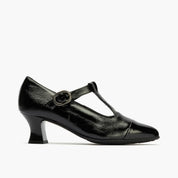 ZAPATO MARY JANE CHAROL NEGRO 10853