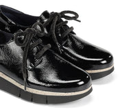 ZAPATO CORDON CHAROL NEGRO D9328 INDIA