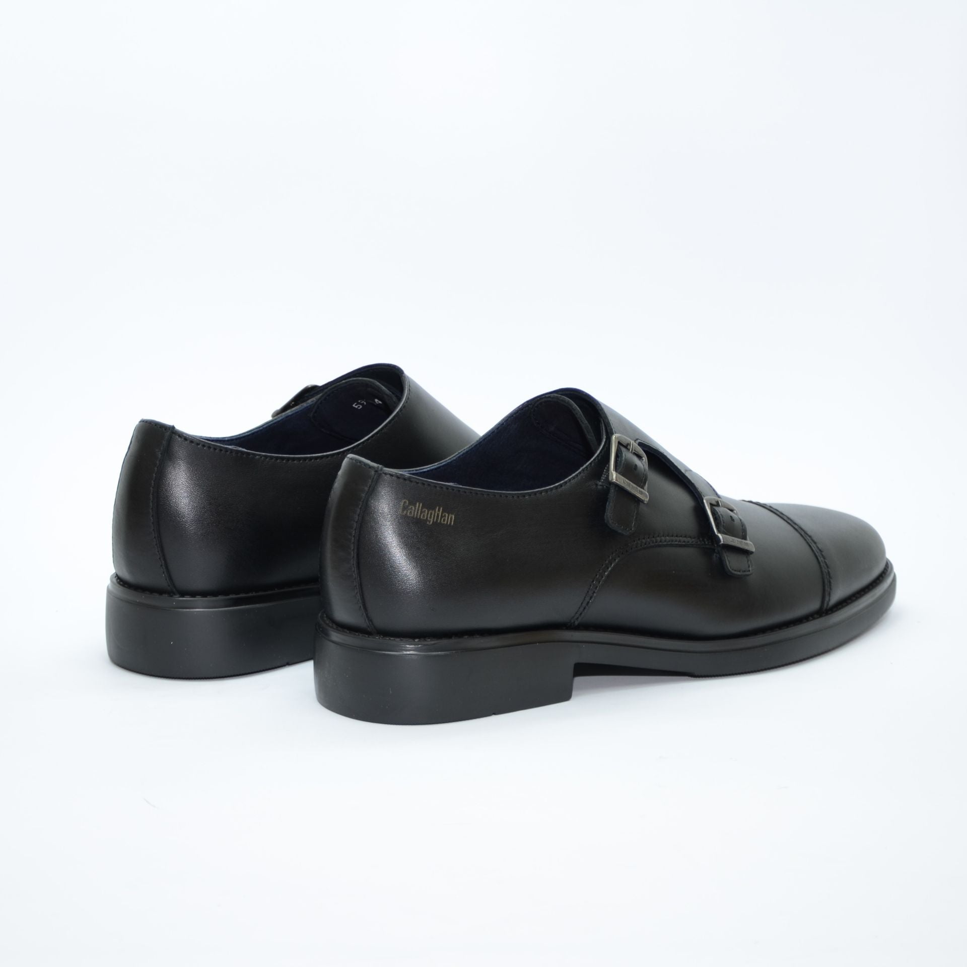 ZAPATO DOS HEBILLAS NEGRO 59804